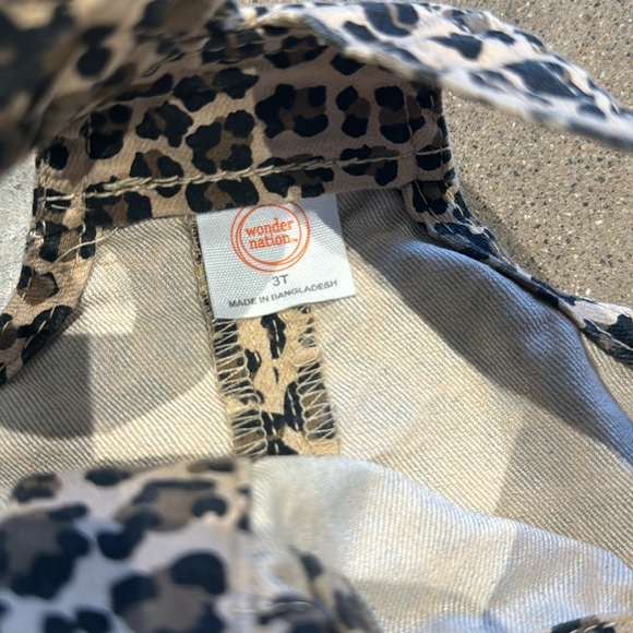 Leopard Overall Dress - Picture 4 of 5